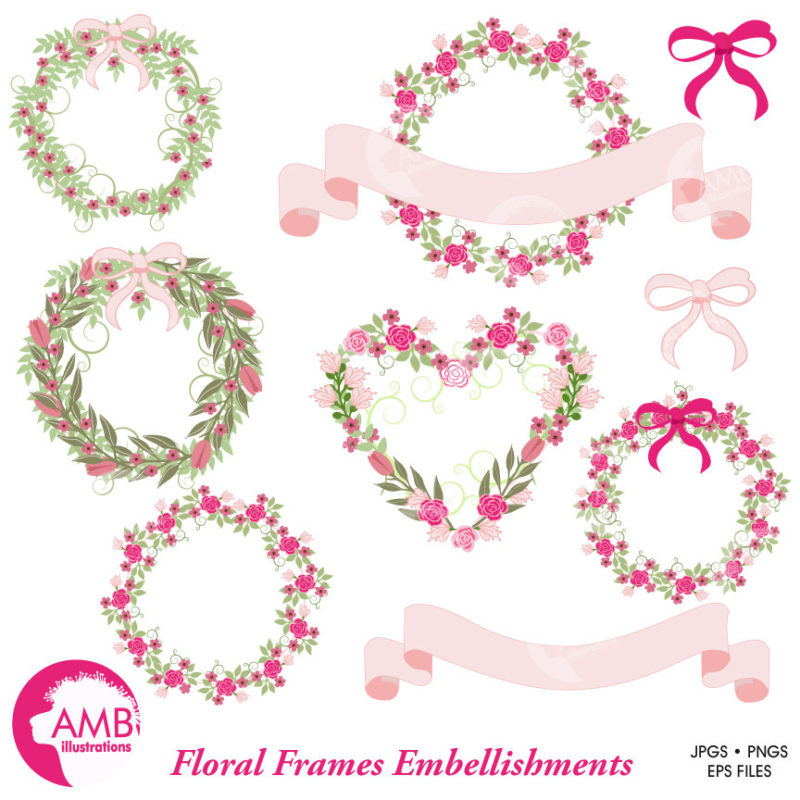 Floral Clipart Archives AMBillustrations