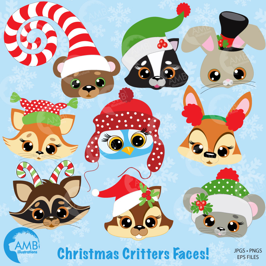 nativity animals clipart