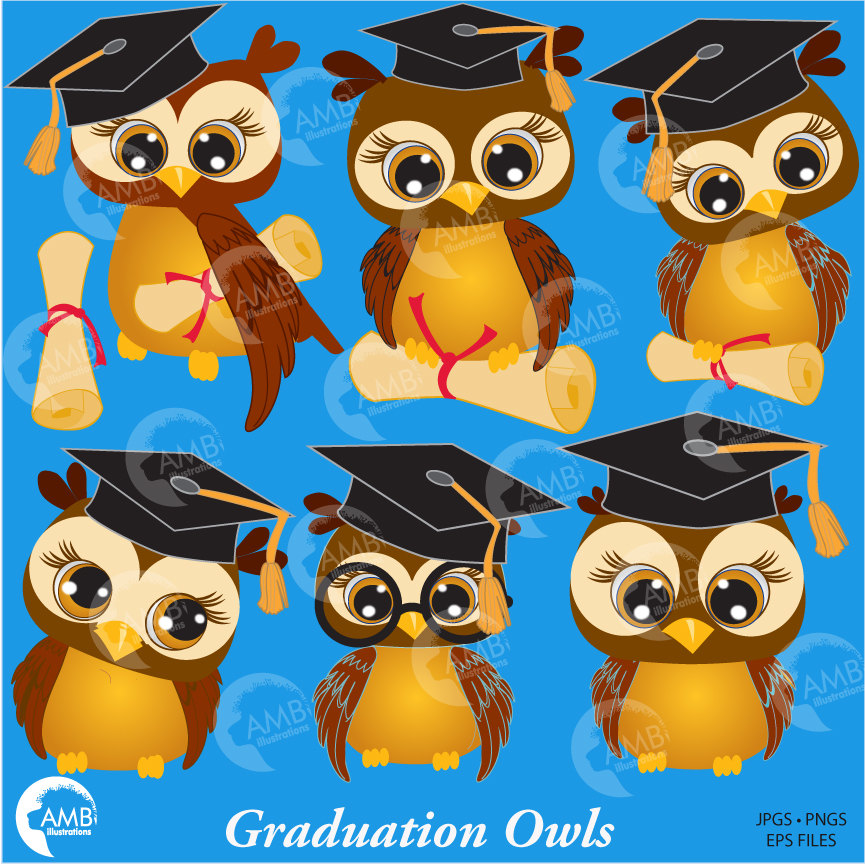 Download Cute Owl Graduation Ambillustrations Com