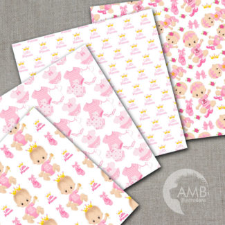 Baby Girl Princess Papers
