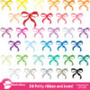 Bows clipart, ribbons clipart, Beautiful Bows clipart, commercial use, vector graphics, digital clip art, digital images, AMB-557