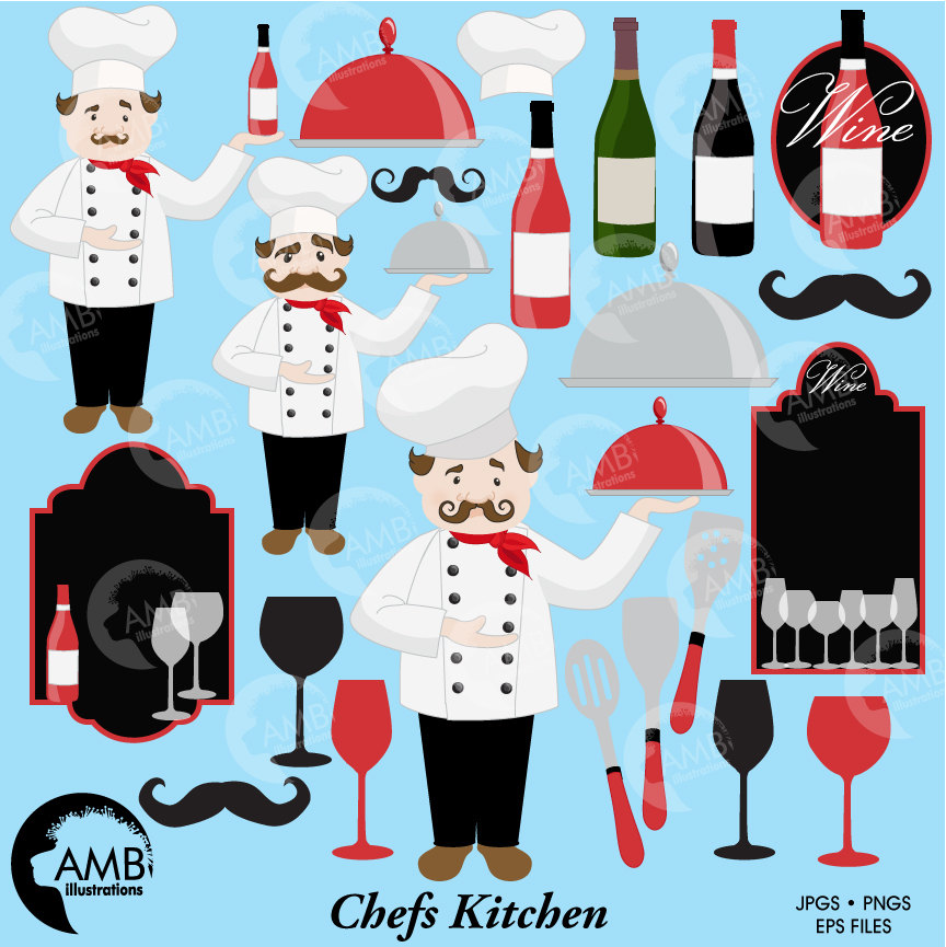 restaurant kitchen clip art