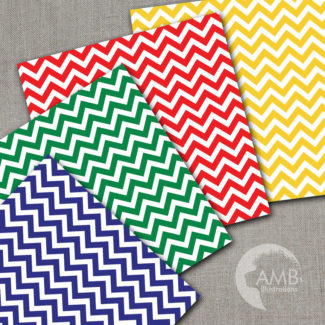 Chevron papers, Chevron Digital paper, 48 Chevron backgrounds, commercial use, scrapbooking backgrounds, AMB-530