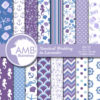 Lavender Beach Patterns AMB-1391