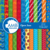 Ocean papers, Nautical digital papers, Nautical papers, waves paper, fish paper, beach paper, commercial-use, AMB-404