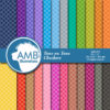 Plaid papers, Checkered Tone on Tone Colored background, Gingham, Digital backgrounds, Scrapbook, commercial use, AMB-412