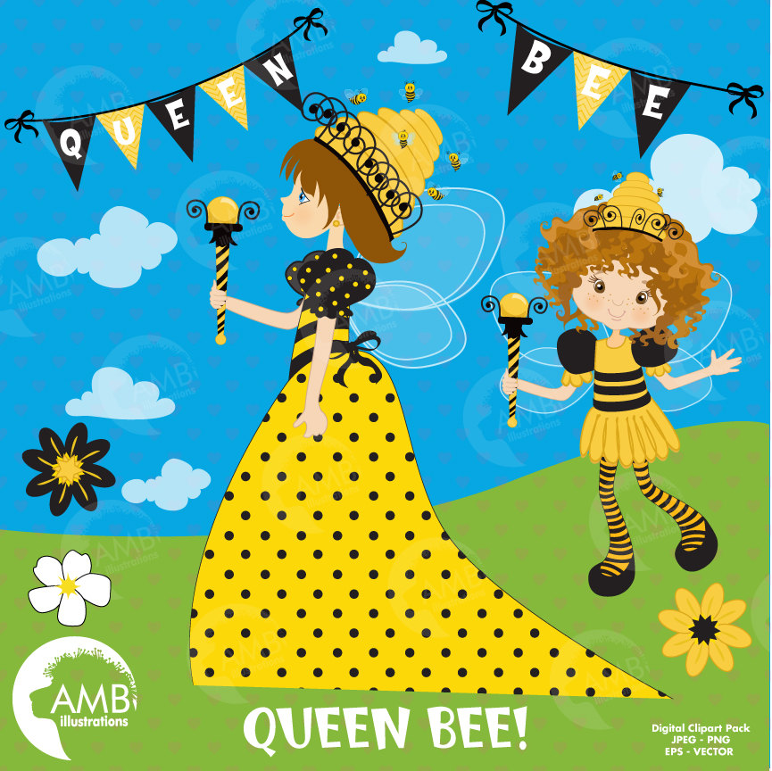 queen bee clip art