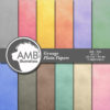 Shabby Chic Digital Papers,  Multi-Colored Grunge Plain Pattern, Scrapbook Papers for Crafts, commercial use, AMB-1066