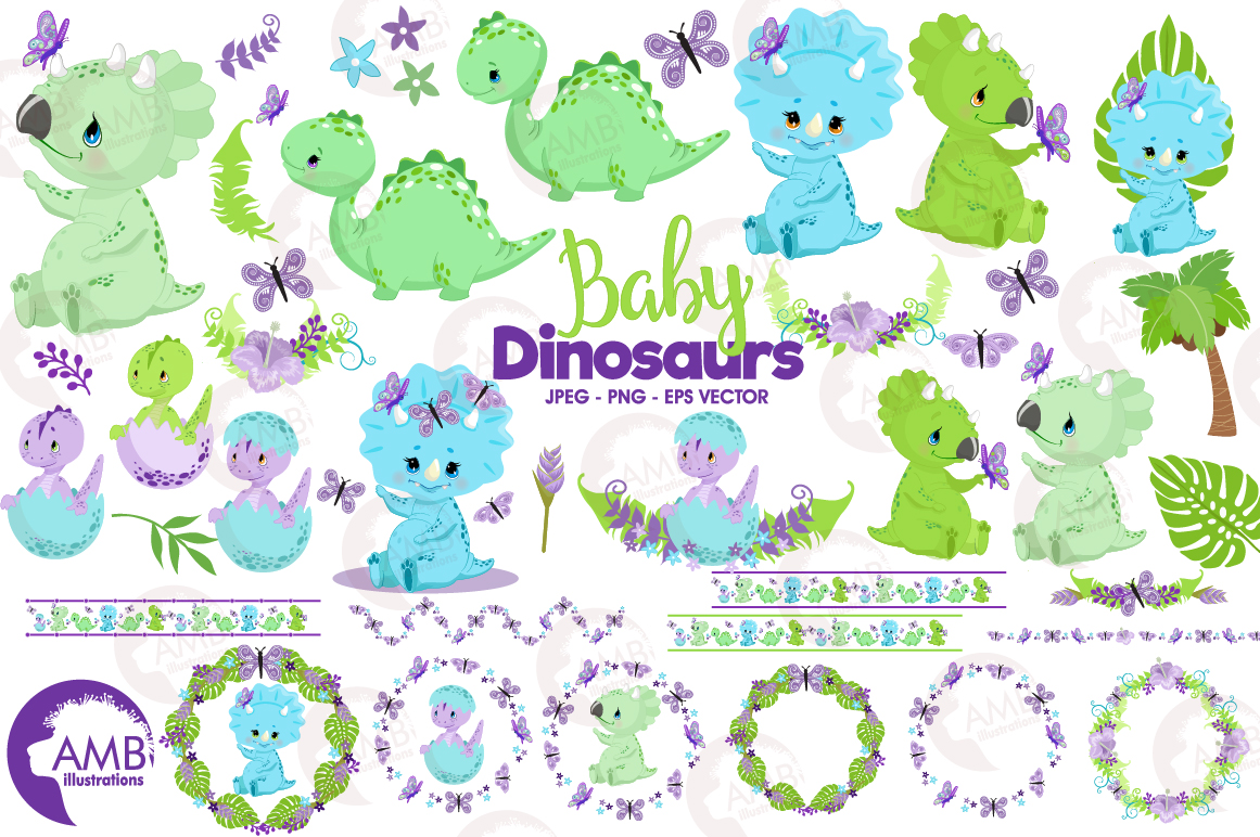 CM AMB 2418BABYDINOSAURPACK 02