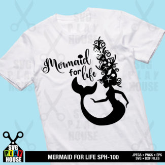 Mermaid for Life SVG 2