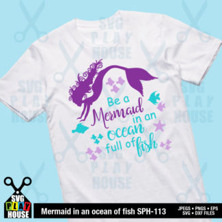 Be A Mermaid SVG