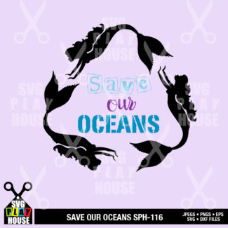 Save Our Oceans SVG