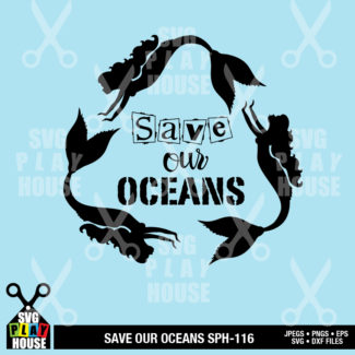 Save Our Oceans SVG