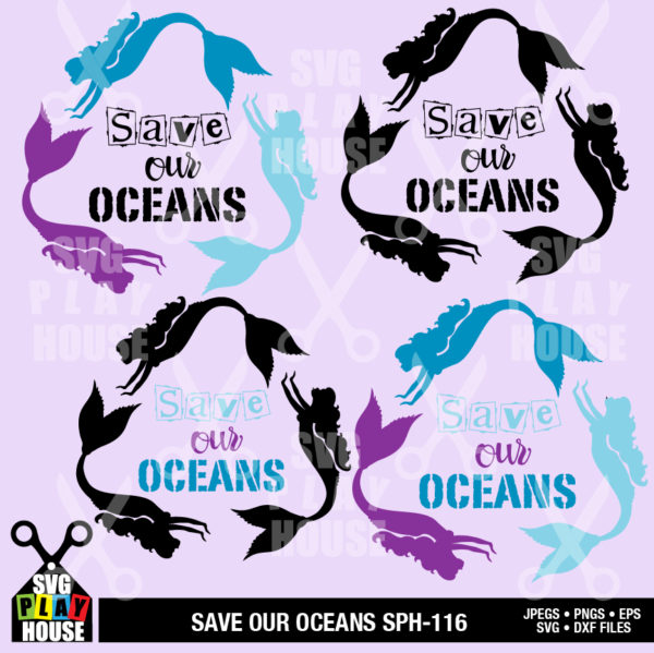 Save Our Oceans SVG