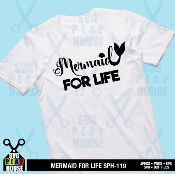 Mermaid for Life SVG 2