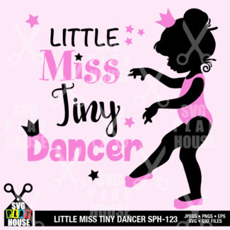 Tiny Miss Dancer SVG