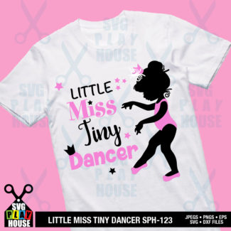 Tiny Miss Dancer SVG