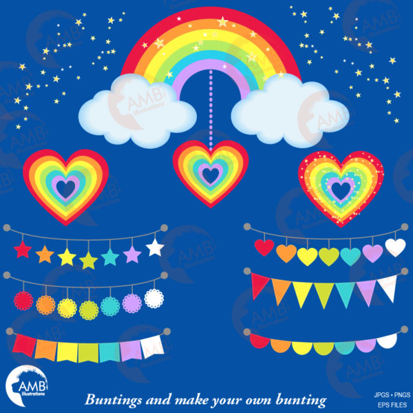 Magical Rainbow Clipart