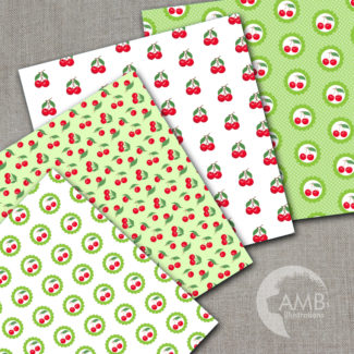 AMB-2439 Cherry Berries Patterns