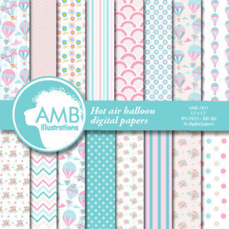 Hot Air Balloon Papers
