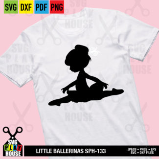 Little Ballet Dancers SVG