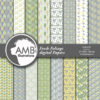 Pastel Summer Florals Papers