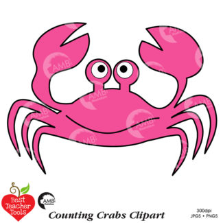 Counting Crabs Clipart
