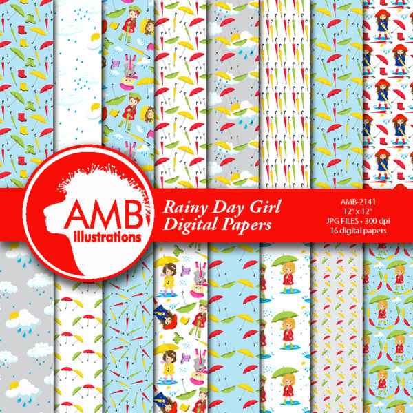 Rainy Day Girls Patterns