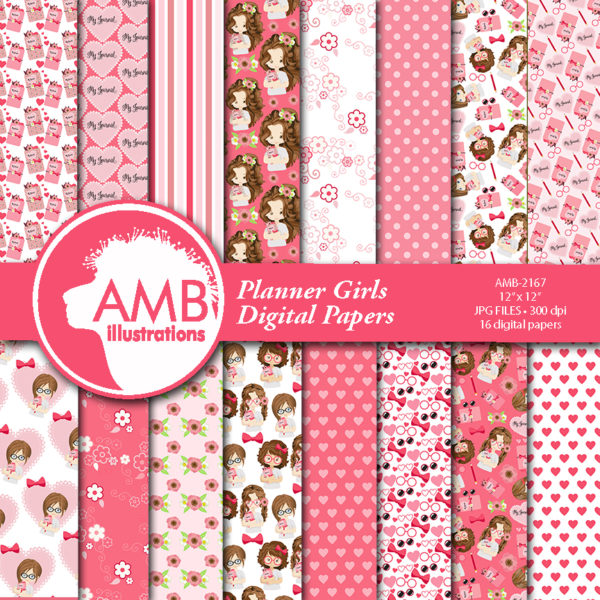 Planner Girls Patterns