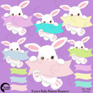 Easter Bunny Banners