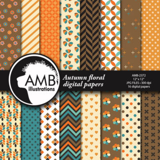 Autumn Geometric Patterns AMB-2372