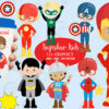 Superhero Kids Clipart