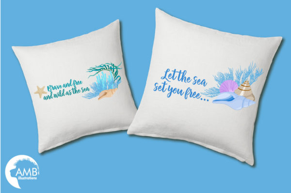 Under the Sea Mermaid Quotes Clipart