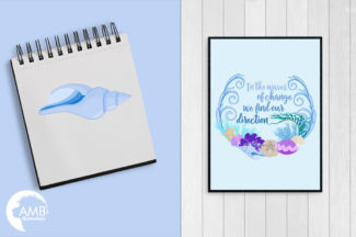 Under the Sea Mermaid Quotes Clipart