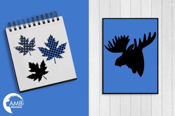 Lumberjack Blue Plaid Buffalo Clipart