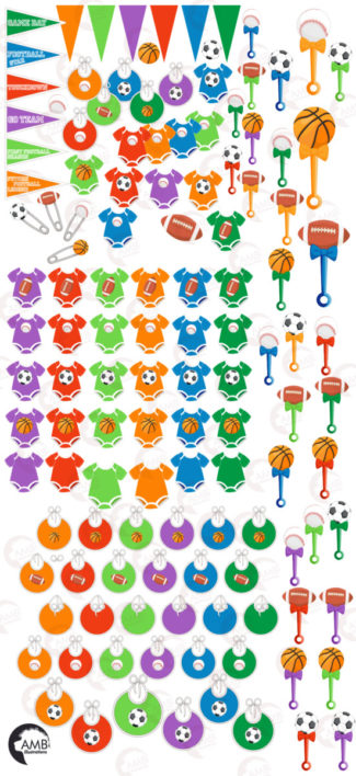 Baby Sports Clipart