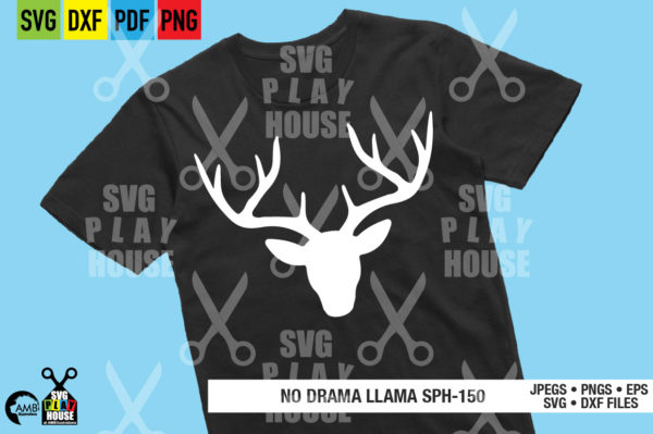 Deer Antlers SVG