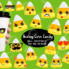 Halloween Scary Candy Corn clipart