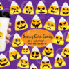 Candy Corn Emojis clipart