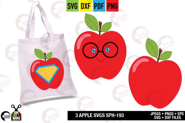 Apple for a Super Teacher SVG