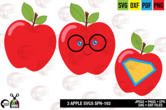 Apple for a Super Teacher SVG