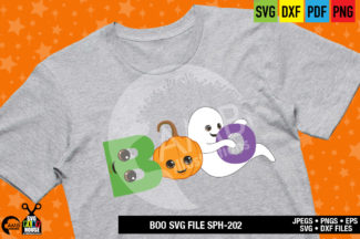 Sweet Halloween Boo SVG
