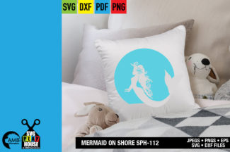 Mermaids on the Shore SVG