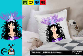 Mermaid Princess SVG