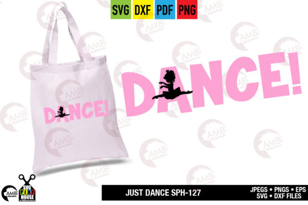 Ballerina Just Dance SVG