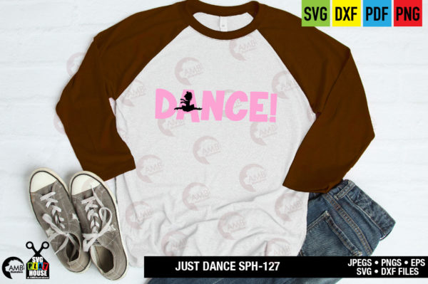 Ballerina Just Dance SVG