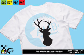 Beautiful Buck with Antlers SVG