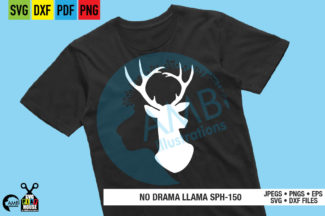 Beautiful Buck with Antlers SVG