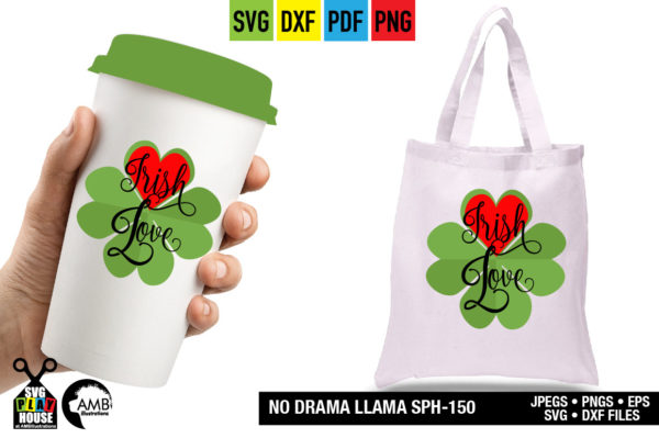 Irish Love Saint-Patrick's Day SVG