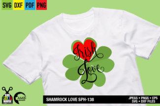 Irish Love Saint-Patrick's Day SVG